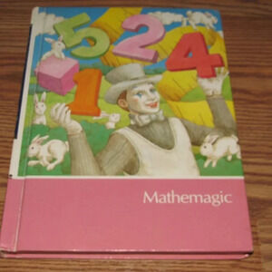 “MATHEMAGIC” Childcraft How and Why Library Volume 13 Hardcover 1988 book Vintag